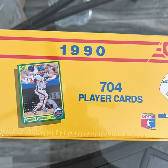 SCORE 1990 COLLECTOR SET 704 PLAYER/56 MAGIC MOTION TRIVIA CARDS NEW & UNOPENED - Picture 2 of 9